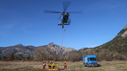 D&rsquo;importants travaux de maintenance conduits par RTE autour de Serre-Pon&ccedil;on