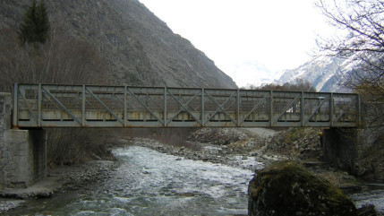 Des travaux urgents réalisés sur le pont des Andrieux dans le Valgaudemar Des travaux urgents réalisés sur le pont des Andrieux dans le Valgaudemar