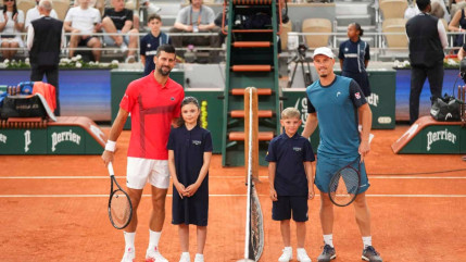 Deux jeunes joueurs des Mées à Roland Garros