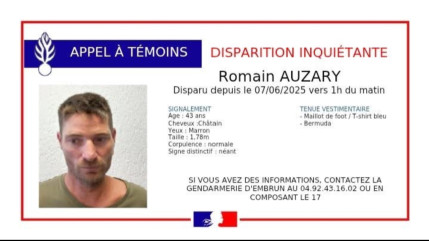 Disparition inquiétante à Embrun Disparition inquiétante à Embrun