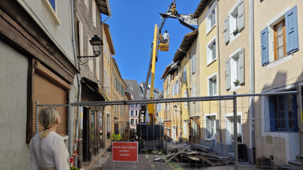 Embrun panse ses plaies après le drame de l’incendie, rue de la Liberté Embrun panse ses plaies après le drame de l’incendie, rue de la Liberté