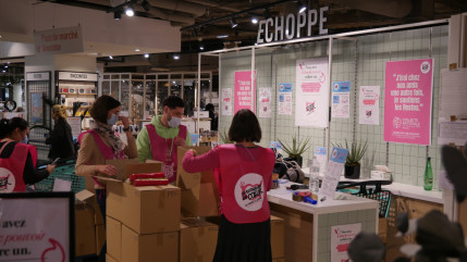 Haute-Provence : 730 kg de nourriture récoltée au profit des « Restos du Coeur »