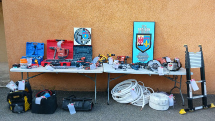 Haute-Provence : flagrant délit de vol de matériel professionnel Haute-Provence : flagrant délit de vol de matériel professionnel
