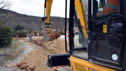 Haute-Provence : le plus gros chantier de la SDE 04 à Moustiers Sainte-Marie