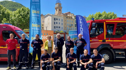 Haute-Provence : les pompiers célébrés le 15 juin à Digne