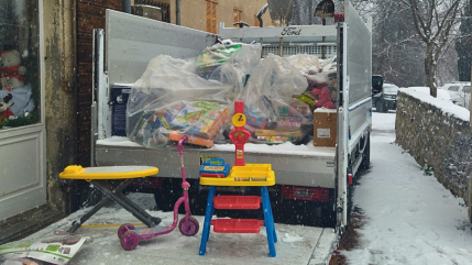 Haute-Provence : près de 400 kilos de jouets récoltés par la CCAPV Haute-Provence : près de 400 kilos de jouets récoltés par la CCAPV