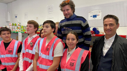 Haute-Provence : Romain, le fils de Coluche à Digne les Bains Haute-Provence : Romain, le fils de Coluche à Digne les Bains