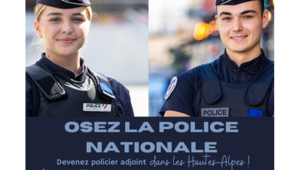 Hautes-Alpes : 17 policiers adjoints recrutés Hautes-Alpes : 17 policiers adjoints recrutés