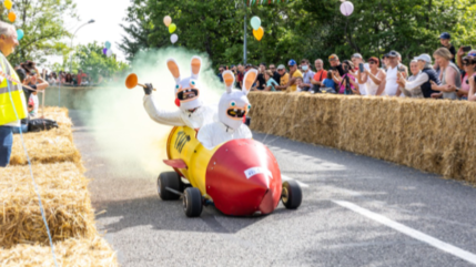 Hautes-Alpes : 2e édition de la course de caisse à savon de Gap Hautes-Alpes : 2e édition de la course de caisse à savon de Gap