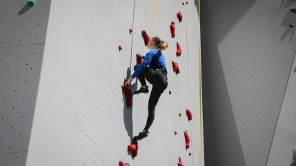 Hautes-Alpes : Briançon, spot de l'escalade de vitesse