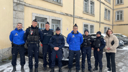 Hautes-Alpes : cinq nouveaux gardiens de la paix Hautes-Alpes : cinq nouveaux gardiens de la paix