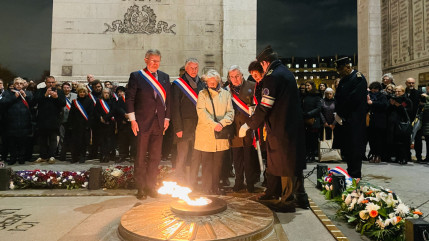 Hautes-Alpes : des élus se sont rassemblés sur la tombe du soldat inconnu