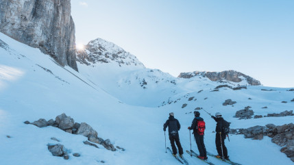 Hautes-Alpes : du hors-piste encadré dans Le Dévoluy Hautes-Alpes : du hors-piste encadré dans Le Dévoluy