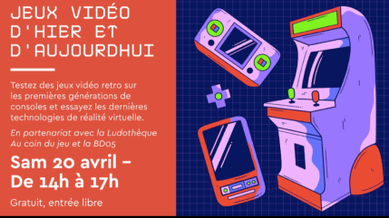 Hautes-Alpes : embarquez dans une séance retro gaming, jeux d'arcade et réalité virtuelle ! Hautes-Alpes : embarquez dans une séance retro gaming, jeux d'arcade et réalité virtuelle !