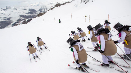Hautes-Alpes : le Derby de la Meije, le rassemblement haut en couleurs du freeride Hautes-Alpes : le Derby de la Meije, le rassemblement haut en couleurs du freeride
