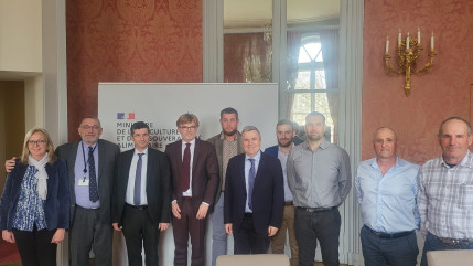 Hautes-Alpes : Marc Fesneau reçoit les parlementaires et une délégation agricole Hautes-Alpes : Marc Fesneau reçoit les parlementaires et une délégation agricole