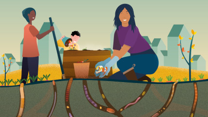 Hautes-Alpes : sensibiliser au compost pour réduire la masse d'ordure ménagère Hautes-Alpes : sensibiliser au compost pour réduire la masse d'ordure ménagère