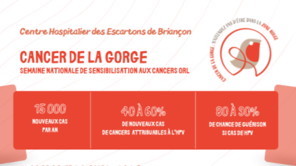 Hautes-Alpes : une semaine nationale de sensibilisation aux cancers ORL