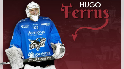 Hugo Ferrus de retour chez les Diables Rouges de Briançon Hugo Ferrus de retour chez les Diables Rouges de Briançon
