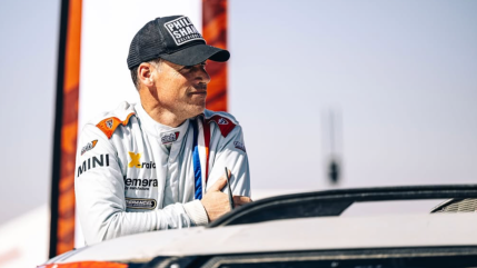 L’ancien vainqueur du Dakar Mathieu Baumel amputé de la jambe droite L’ancien vainqueur du Dakar Mathieu Baumel amputé de la jambe droite