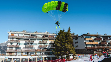 La Coupe du Monde de parachute-ski en Ubaye en janvier prochain