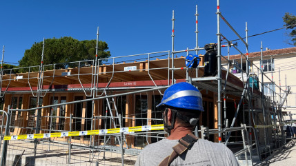 La maison "Le Paraïs" en exemple pour les jeunes du BTP04