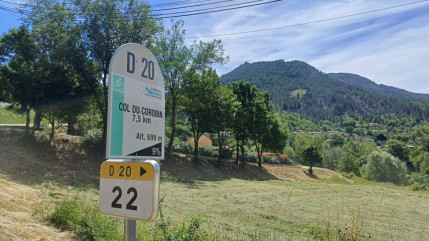 Le col du Corobin fermé après des chutes de blocs de pierre Le col du Corobin fermé après des chutes de blocs de pierre