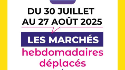 Le marché de Digne les Bains déplacé pour la saison estivale Le marché de Digne les Bains déplacé pour la saison estivale