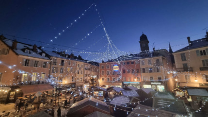 Le marché de Noël de la ville de Gap inauguré ce samedi Le marché de Noël de la ville de Gap inauguré ce samedi