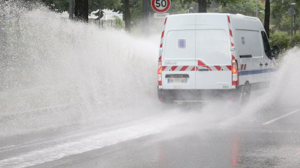 Les Alpes du Sud en vigilance jaune pluie-inondation ce dimanche