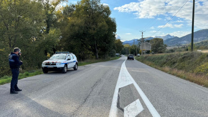 Les contrôles de vitesse vont se multiplier sur la route de Noyers sur Jabron à Sisteron