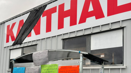 Les salari&eacute;s de l&rsquo;entreprise Kanthal en gr&egrave;ve &agrave; Gap