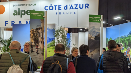 Alpes du Sud : les professionnels du tourisme au salon Vélofollies