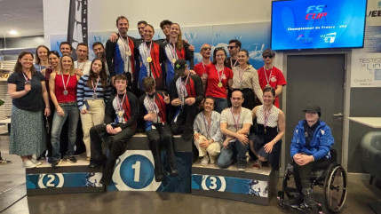 Médaille d’or pour un haut-alpin lors du Championnat de France de Vol Relatif à 8 en soufflerie Médaille d’or pour un haut-alpin lors du Championnat de France de Vol Relatif à 8 en soufflerie