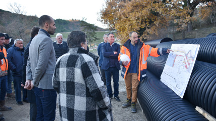 Modernisation du Barrage de La Laye : découverte du chantier Modernisation du Barrage de La Laye : découverte du chantier
