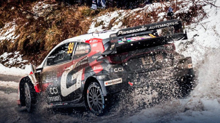 Rallye Monte-Carlo : au terme de l'ES9, Oliver Solberg reste leader