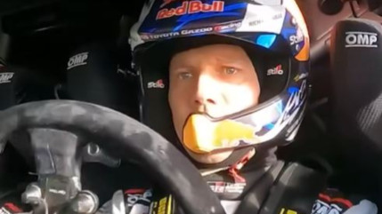 Sébastien Ogier en repérages dans les Alpes du Sud Sébastien Ogier en repérages dans les Alpes du Sud