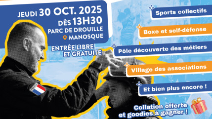 Sport, rencontres mais aussi échanges avec les forces de l’ordre ce jeudi à Manosque Sport, rencontres mais aussi échanges avec les forces de l’ordre ce jeudi à Manosque