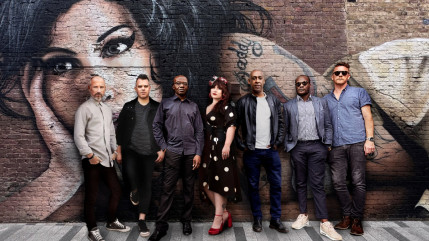 The « Amy Winehouse Band » à Barcelonnette The « Amy Winehouse Band » à Barcelonnette