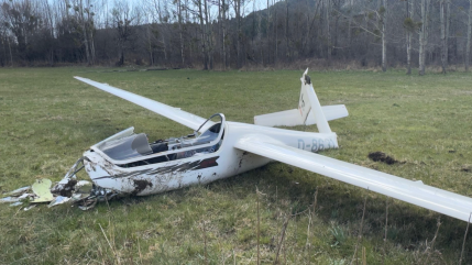 Un planeur atterrit en urgence dans les Alpes de Haute-Provence