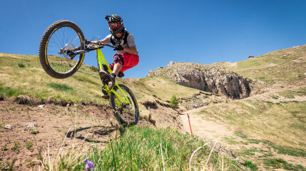 Un week-end pour les jeunes vététistes à Réallon