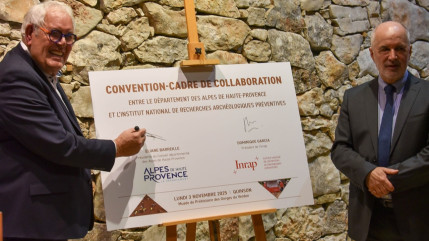 Une convention pour renforcer la recherche archéologique