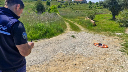 Une femme de 89 ans retrouvée grâce à un drone Une femme de 89 ans retrouvée grâce à un drone