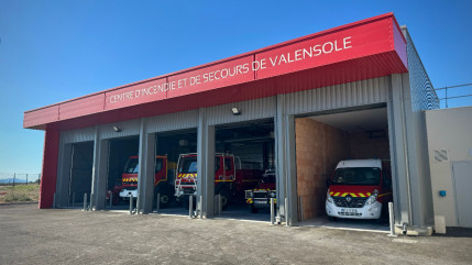Une nouvelle caserne pour les pompiers de Valensole Une nouvelle caserne pour les pompiers de Valensole