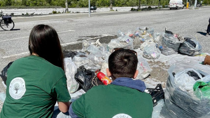 Une tonne de déchets collectée
