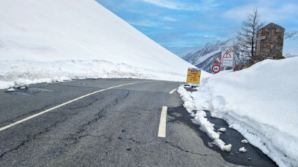 Visibilit&eacute; quasi-nulle : le col de Vars ferme &agrave; la circulation