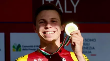 Arthur Bauchet, champion aussi à vélo !