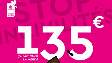 Campagne choc à Briançon face aux incivilités