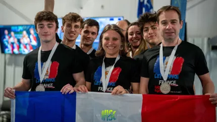 Deux Haut-Alpins décrochent l'argent aux championnats du monde en vol relatif en soufflerie