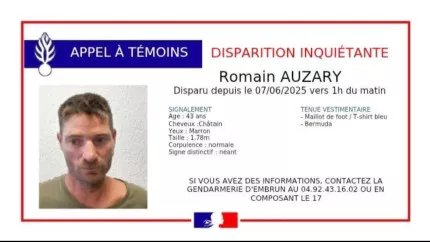 Disparition inquiétante à Embrun